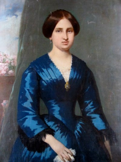 Doña Clorinda Rosales Bascuñán by Raymond Auguste Quinsac Monvoisin